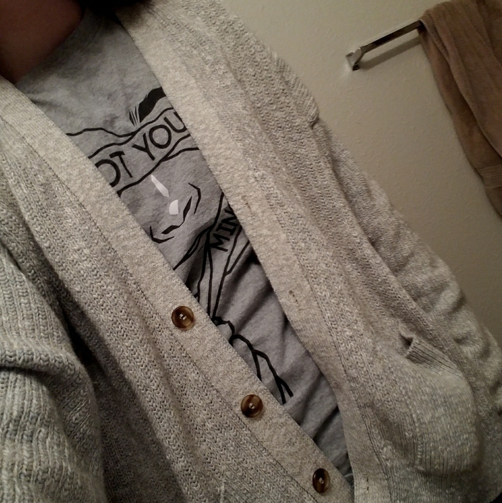 Grey Cardigan